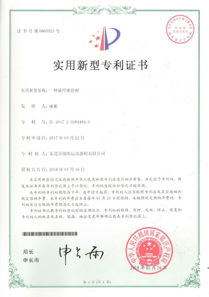 Patent Certificate 11